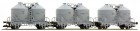 01609 Tillig Set of 3 Silo cars of MEG
